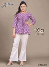 Kia Wrinkle Cotton Top And Pant Catalog